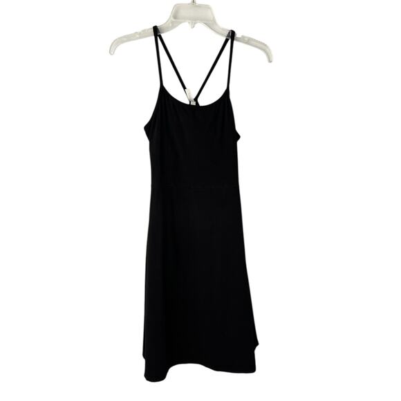 Pact Sleeveless Midi Dress Black Organic Cotton Minimalist Sustainable Medium - Picture 1 of 8
